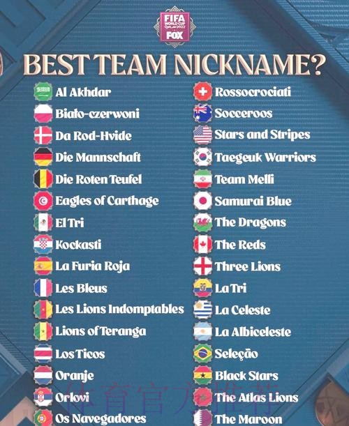 世界杯球队名单哪个平台好